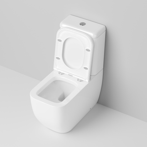 Унитаз напольный с бачком Ambassador Forsa 247K19001S белый с сиденьем каскадный смыв - фото 5